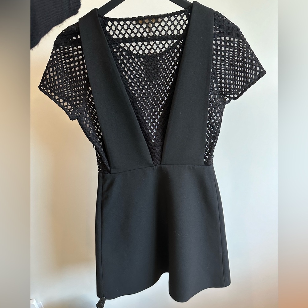 NWT Maje Black mini dress. Size 1.